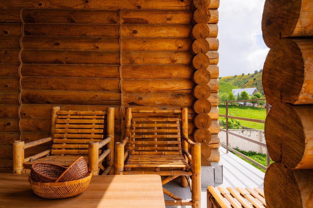 Snow Time Eco Chalet Гудаури Экстерьер фото