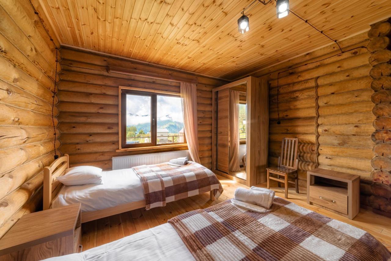 Snow Time Eco Chalet Гудаури Экстерьер фото